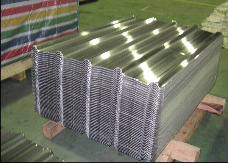 Tôle ondulée en aluminium/aluminium pour la construction de toitures 