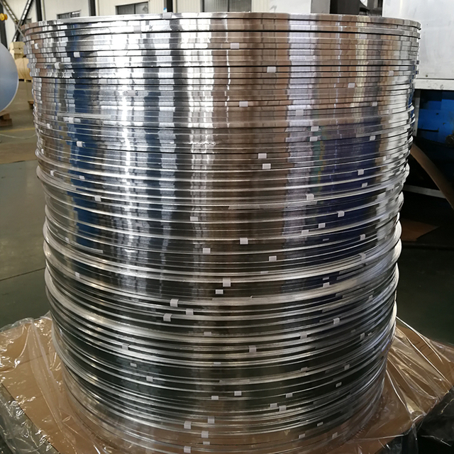 Bande étroite en aluminium
