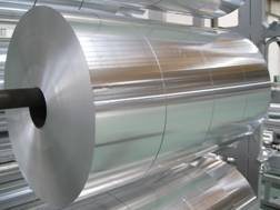 Feuille d'aluminium pour conteneur