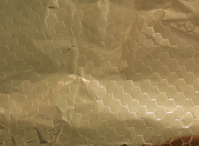 Feuille de ménage en aluminium/aluminium gaufré 8011-O